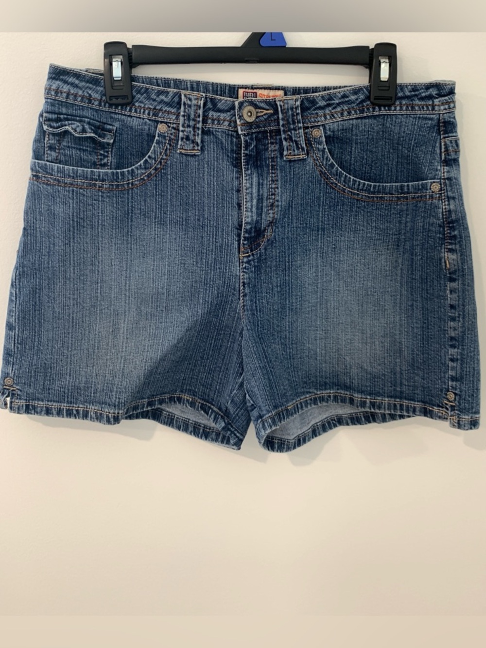 Faded Glory stretch denim shorts